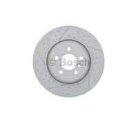 BOSCH 2x Disco de Freno Trasero Ø345 MM Ventilado para BMW 3er Touring F31 320d