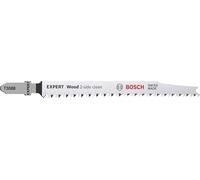 Bosch 2x Hoja de sierra de calar EXPERT Wood 2-side clean T308B (para Tablero para mobiliario de madera maciza, Contrachapado, Longitud 117 mm, Professional Accesorios Sierra de calar)