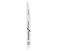 Bosch 2x Hoja de sierra sable Multi Material S3456XF | para Madera con clavos duros, Madera de construcción, Longitud 200 mm, Professional Accesorios Sierra sable