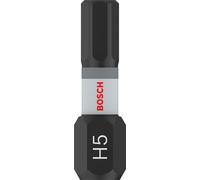 Bosch 2x Punta de percusión PRO Hex | Longitud 25 mm, Professional Accesorios Atornillador, Taladro/atornilladores perforadores