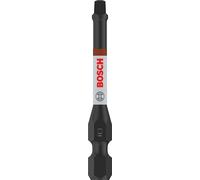 Bosch 2x Punta de percusión PRO Robertson | Longitud 55 mm, Professional Accesorios Atornillador, Taladro/atornilladores perforadores