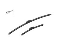 Limpiaparabrisas BOSCH Aerotwin Retrofit AR654S, 650/340mm, Frente, 2 Pieza
