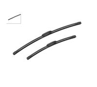 Bosch A984S - escobilla limpiaparabrisas Aerotwin - Longitud: 650/475 mm - 1 juego para el parabrisas (frontal)