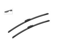 Limpiaparabrisas BOSCH Aerotwin A105S, 600/550mm, Frente, 2 Pieza