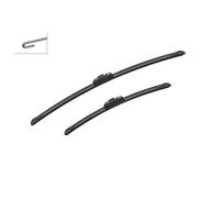 Bosch 3 397 118 912 Escobilla Delant. para Honda Citroën Toyota Smart Nissan