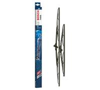Bosch 3397118324 Twin 653 - Limpiaparabrisas (2 unidades, 650 mm y 400 mm), Color Negro