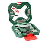 Bosch Set de puntas y brocas X-Line, 34 uds. para madera, mampostería y metal