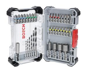 Bosch 35x Extra Hard Screwdriver Bit and Metal HSS Drill Bit Set, 35 pcs | 197 x 110,5 mm, Professional Accesorios Destornillador, taladro