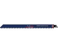 Bosch 3x Hoja EXPERT Aerated Concrete S1241HM | para Hormigón celular, Longitud 300 mm, Professional Accesorios Sierra sable