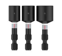 Bosch 3x PRO Nutsetter Impact (99 x 73 mm, Professional Accesorios Atornillador, Atornillador)