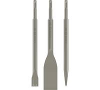 Bosch 3x Set de cinceles PRO SDS plus-5C, 3 uds. | para Hormigón, Ladrillo, Professional Accesorios Martillo perforador, Martillos