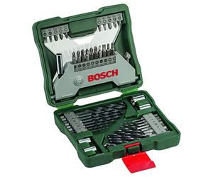 Bosch 43 uds. Set de puntas de atornillar y brocas X-Line (para madera y metal, accesorios para taladro y destornillador)