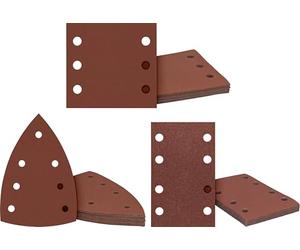 Bosch 45 x C430 Expert for Wood Papel de lija (para pintura sobre madera, diámetro 115 x 107 mm, 100 x 150 mm, 80 x 133 mm, grano 5 x 80, 5 x 120, 5 x 180, accesorios profesionales lijadoras orbitales
