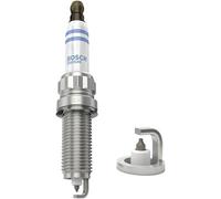 BOSCH 4x Bujía de encendido 0 242 129 804 Ancho de llave: 14 Long. de rosca: 26,5mm Juego Compatible con PEUGEOT 208 I Hatchback CA, CC 2008 I A94, CU 207 WA, WC, CITROËN C3 II SC
