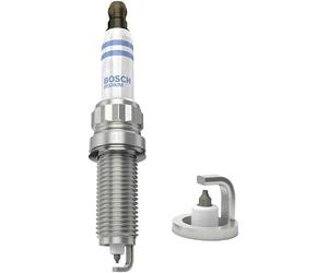 BOSCH 4x Bujía de encendido 0 242 129 804 Ancho de llave: 14 Long. de rosca: 26,5mm Juego Compatible con PEUGEOT 208 I Hatchback CA, CC 2008 I A94, CU 207 WA, WC, CITROËN C3 II SC