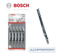Bosch 5 Hojas de Sierra de Calar T 144 D T144D Velocidad para Madera 2608630040