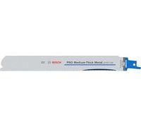 Bosch 5 hojas de sierra sable PRO Medium-Thick Metal S1137BEF precise (para tubos y perfiles de metal, metales no ferrosos, longitud 225 mm, accesorio profesional sierra de sable)