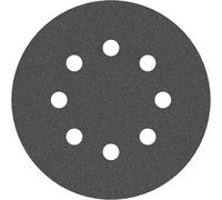 BOSCH Papel de lija F355, paquete de 5 125 mm, 240 2608605119
