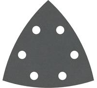 Bosch 5x Hoja de lija PRO F355 para lijadoras delta | para Hormigón, Piedra dura, Ø 93x93 mm, Grano 400, Professional Accesorios Multiherramienta, Lijadora delta