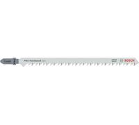 Bosch Professional 5 x Hojas de sierra de calar T 344 DF Speed for Hard Wood (para Madera dura, corte recto, accesorios Sierra de calar)