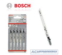 Bosch 5x Hoja para Caladora T 101 Br Clean Madera 2608630014