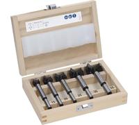 Bosch 5x Set de brocas para cajas de bisagras EXPERT (para Tableros recubiertos de plástico, Tablero para mobiliario de madera maciza, Ø 15-35 mm, Professional Accesorios Taladro de pie)