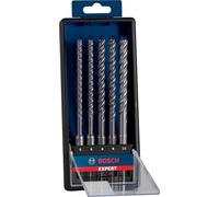 Bosch 5x Set de brocas para martillo EXPERT SDS plus-7X | para Piedra blanda, Piedra dura, Ø 6,00, 6,00, 8,00, 8,00, 10,00 mm, Professional Accesorios Martillo perforador