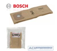 Bosch Professional Bolsas de papel para aspiradora, para GAS 35, en bolsa de plástico, Set de 5 Piezas