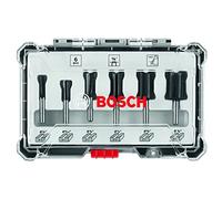 BOSCH 6 pc. Carbide-Tipped Groove Cutter Router Bit Set