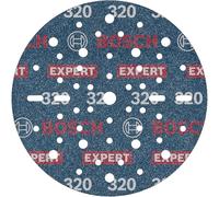 Bosch Disco de lija EXPERT O780 150 mm Grano 320 para madera dura y pintura – 6 unidades