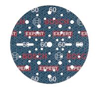 Bosch 6x Disco de lija para láminas EXPERT O780, 150 mm (para Madera dura, Pintura sobre madera, Ø 150 mm, Grano 60, Professional Accesorios Lijadora excéntrica)