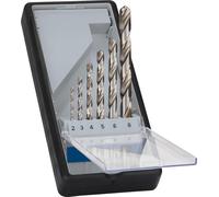 Bosch 6x Set de brocas helicoidales PRO Metal HSS-G | para Metales no ferrosos, Acero, Ø 2,00, 3,00, 4,00, 5,00, 6,00, 8,00 mm, Accesorios Taladro/atornilladores perforadores