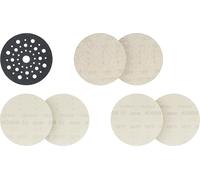 Bosch 7X Expert M480 Kit de inicio (para pintura sobre madera, madera dura, Ø 125 mm, grano 2x80, 2x120, 2x180, accesorio profesional, lijadora orbital, lijadora orbital)