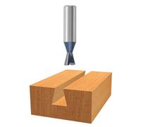 Bosch 84706M - Broca de cola de milano con punta de carburo de 9 grados x 3/8 pulgadas
