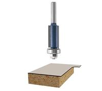 Bosch 85210M Broca de corte con punta de carburo de 2 flautas con punta de carburo de 1/16 pulgadas