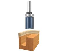 Bosch 85671M 1-1/8 pulg. x 1-1/2 pulg. Punta de carburo con 2 flautas de cojinete superior recto