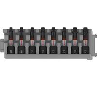 Bosch 8x Punta de percusión PRO Robertson (170 x 120 mm, Professional Accesorios Atornillador, Atornillador)
