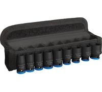 Bosch 9x PRO Impact Socket Set | Longitud 25 mm, Professional Accesorios Taladros y destornilladores