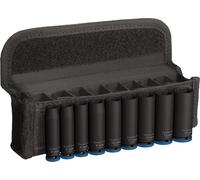 Bosch 9x PRO Impact Socket Set | Longitud 50 mm, Professional Accesorios Taladros y destornilladores
