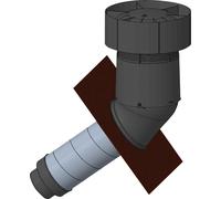 BOSCH Accesorio para ventilación de viviendas DDF-S160 Paso de cubierta para tejado inclinado para DN160 - 7738113691