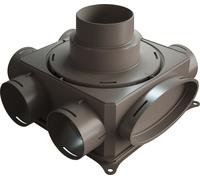 BOSCH Accesorio para Ventilación Doméstica VK 100-1 Caja de Distribución de Aire de Plástico Monocapa - 7738112475
