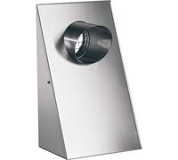 BOSCH Accesorio para ventilación residencial WG-V 125, elemento vertical para aire exterior/expulsión, DN 125 - 7738112878