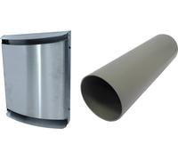 BOSCH Accesorio ventilación descentralizada LRE160 Kit de preinstalación de ventilador, Campana exterior metálica de alta calidad - 7735600372