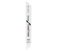 Bosch Hoja de sierra sable S 922 HF flexible para madera y metal 150 mm 2 unidades