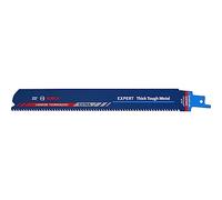 Bosch Accessories 2608900370 EXPERT 'Thick Tough Metal' S 1155 CHC - Hoja de sierra sable, 10 unidades, longitud 225 mm, 10 S