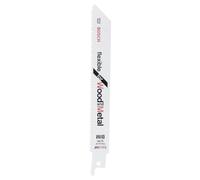 Bosch Accessories 5 unidades Hoja de sierra sable S 922 HF Flexible for Wood and Metal (Longitud 150 mm, accesorio de sierra sable)