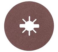 Bosch Accessories - Discos de lija de fibra (para metales, X-LOCK, R444, Ø125 mm, grano 60, diámetro del orificio: 22,23 mm)