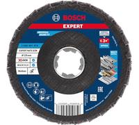 Bosch Accessories Expert N475 SCM X-Lock - Disco de solapa (para acabado superficies metálicas, diámetro 125 mm, mediano, accesorio para amoladora angular)