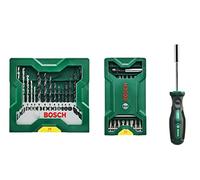 Bosch Juego de puntas de destornillador Mini X‑Lin 2607017655 – 41 piezas, incluye destornillador