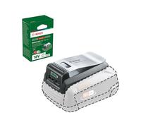 Bosch Adaptador USB UniversalUSB 18V-45 (Carga Distintos Dispositivos; Adaptador USB-C/USB-A/batería ext.; Sistema de 18 V)